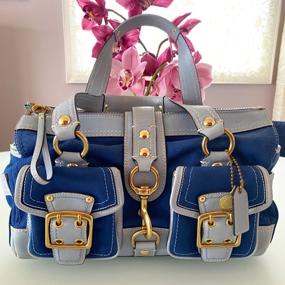Coach Handbags - Authentic 65th Anniversary Ltd Edition Coach Mandy Courier in Blue